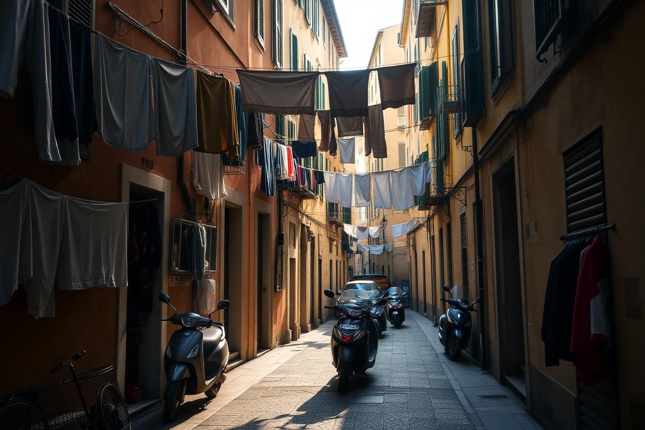First morning, Quartieri Spagnoli